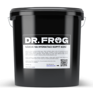 Náboje na hydrataci kopyt koní Dr. Frog